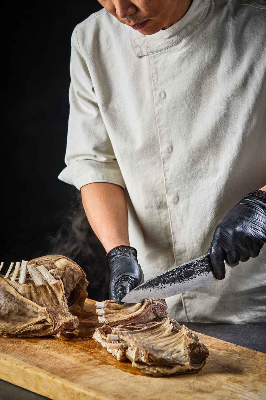 흑염소 - 장인의 손질